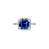 5.16 ct Ceylon Royal Blue Sapphire Ring