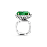 16 ct Muzo Mine Colombian Emerald Ring