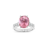 3 ct Baby-Pink Tourmaline Ring