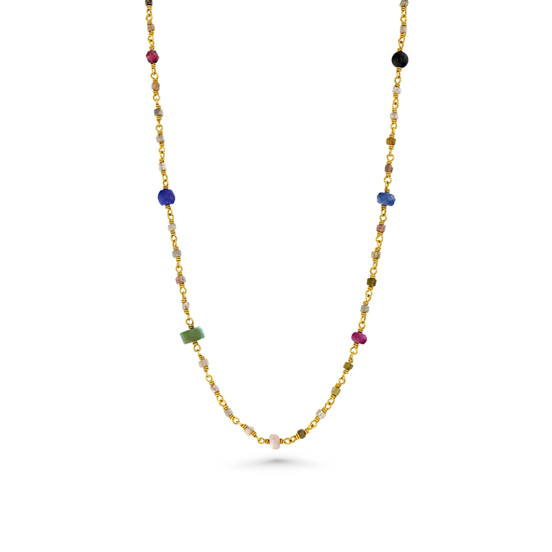 Israeli Multi-Stone Necklace