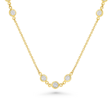 36” Double-Wrap Diamond Necklace