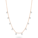 7.5 ct Floating Diamond Necklace