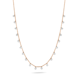 5 ct Floating Diamond Necklace