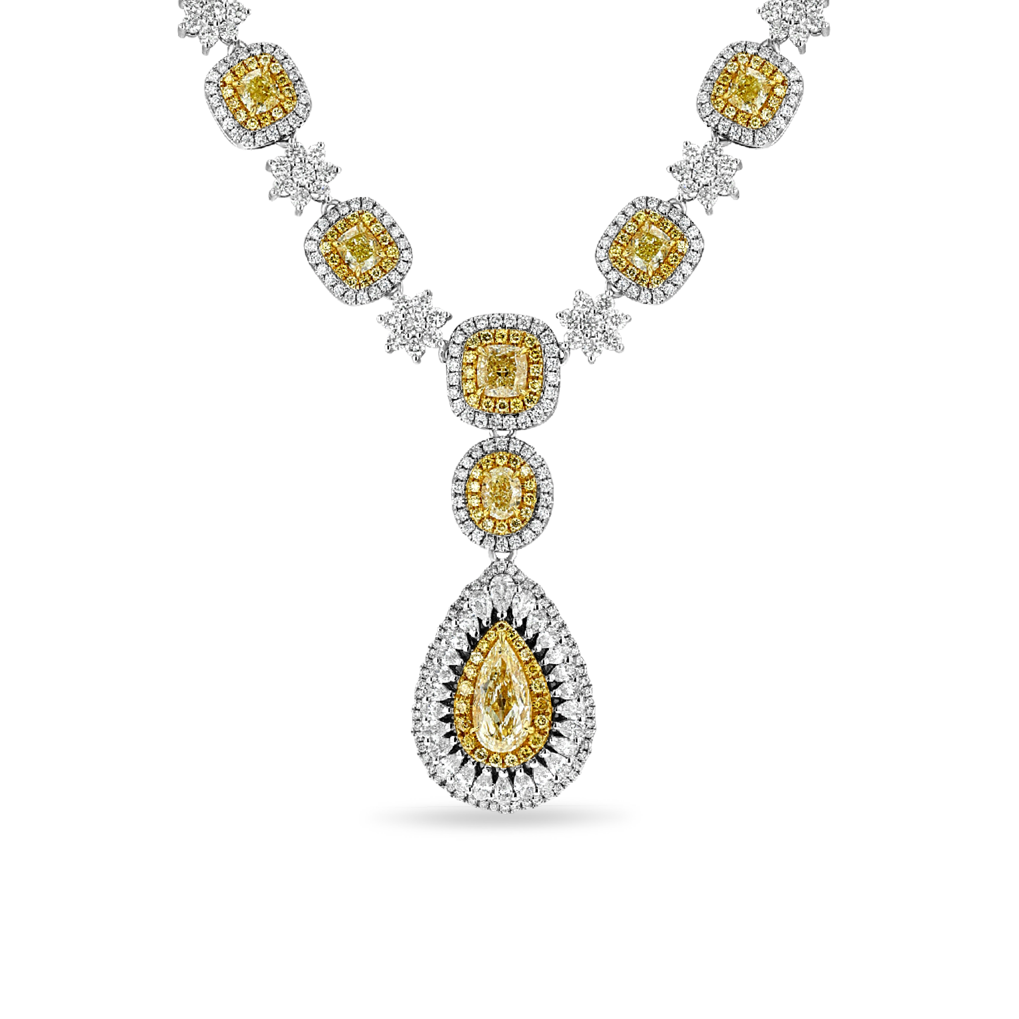 Yellow Diamond Necklace Wabby s Jewels Gems