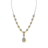 Yellow Diamond Necklace