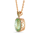 45 ct Tourmaline Pendant Necklace