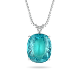200 ct Paraiba Tourmaline Pendant Necklace