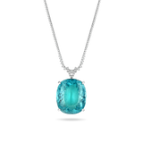 200 ct Paraiba Tourmaline Pendant Necklace