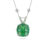 30 ct Paraiba Tourmaline Pendant Necklace