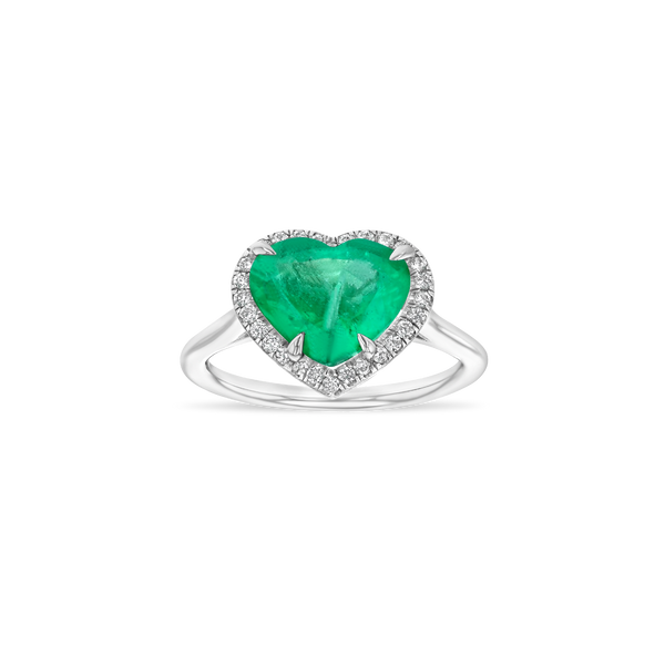 2.5 ct Colombian Emerald Ring
