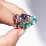 1.54 Blue Tanzanite Ring