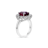 5 ct Pigeon Blood Ruby Engagement Ring