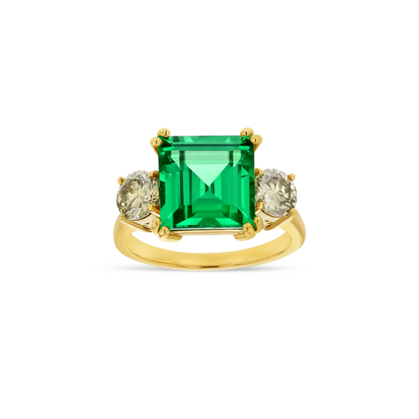 4.5 ct Colombian Emerald Ring