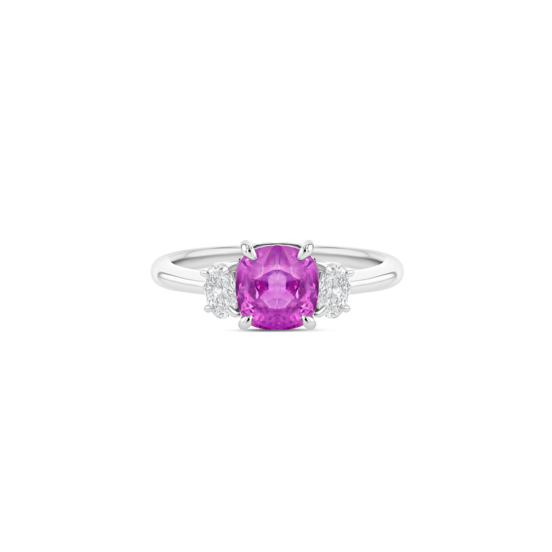 2.5 ct Pink Sapphire Ring