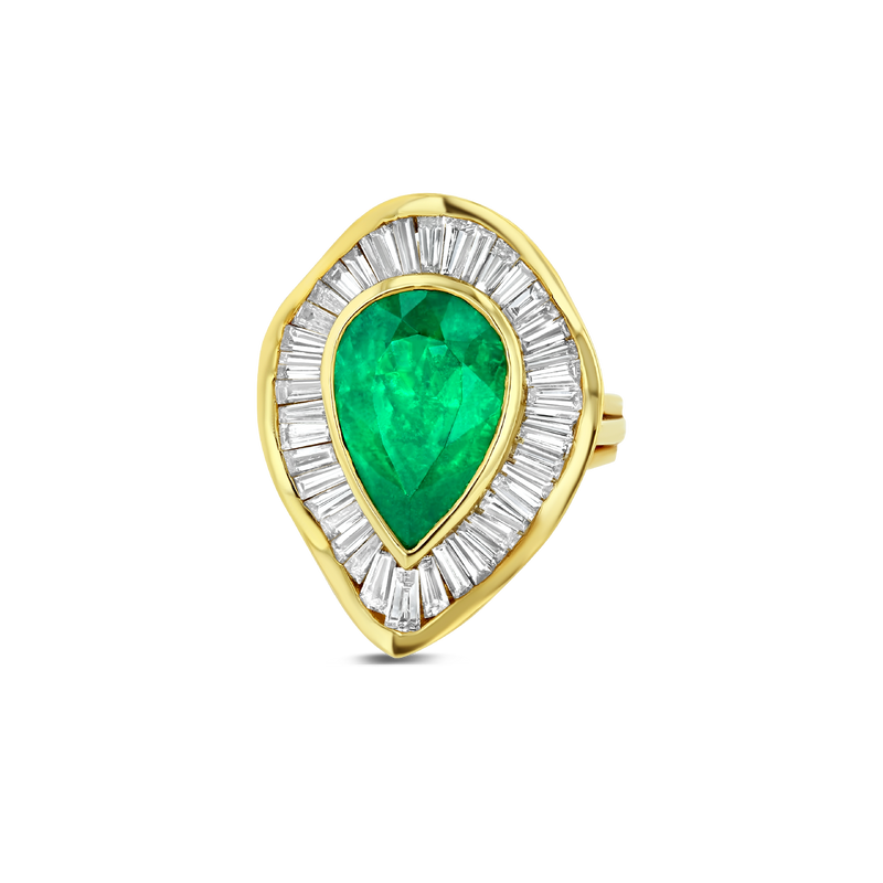 9.5 ct Colombian Emerald Ring & Pendant