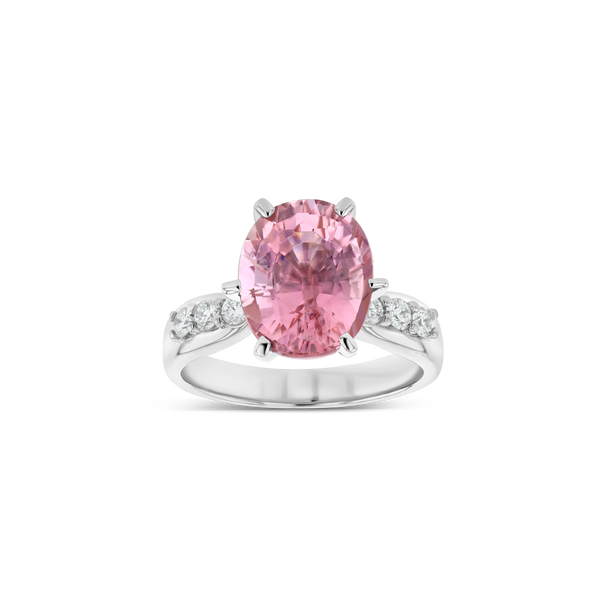 3 ct Baby-Pink Tourmaline Ring
