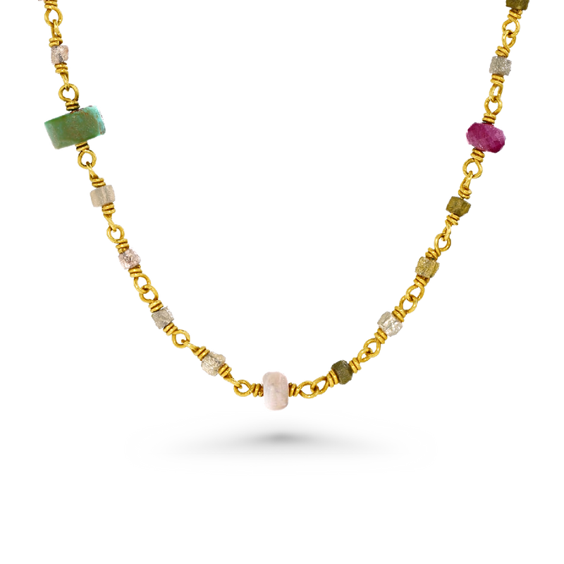 Israeli Multi-Stone Necklace