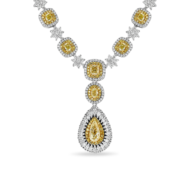 Yellow Diamond Necklace | Wabby's Jewels & Gems