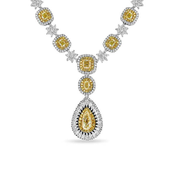 Yellow Diamond Necklace Wabby's Jewels Gems