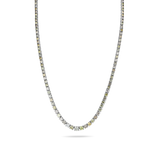 12 ct Colored Diamond Tennis Necklace