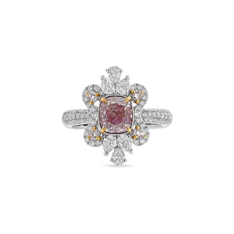 1.59 ct Purple-Pink Diamond Ring